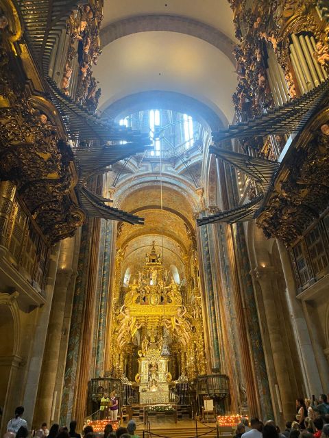 Santiago de Compostela: Cathedral, Museum, and Old Town Tour - Inside the Cathedral, about 45 minutes
