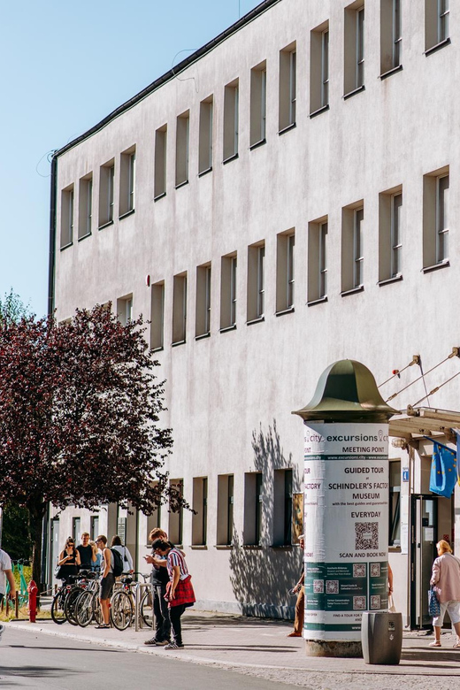 Schindler's Factory Museum in Krakow - Guided Tour - Entering the former enamel factory