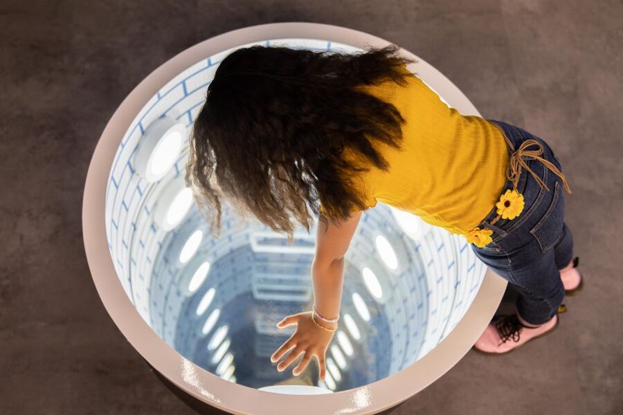 Scottsdale: Museum of Illusions Ticket at Arizona Boardwalk - The Puzzle Bar changes the pace