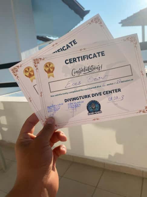 Side: Scuba Diving & Under Water Museum with Hotel Transfer - The safety briefing matters, especially for beginners