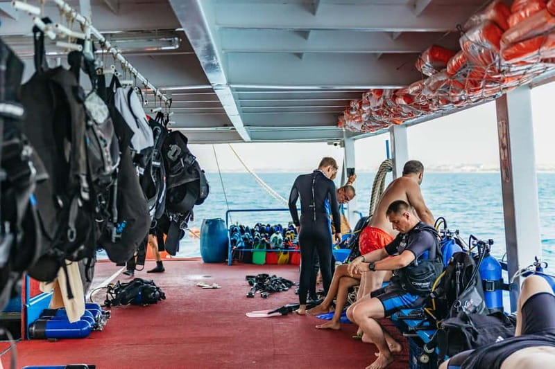 Side: Scuba Diving, Underwater Museum, 2 Dives incl. Lunch - Who will get the most from this experience?