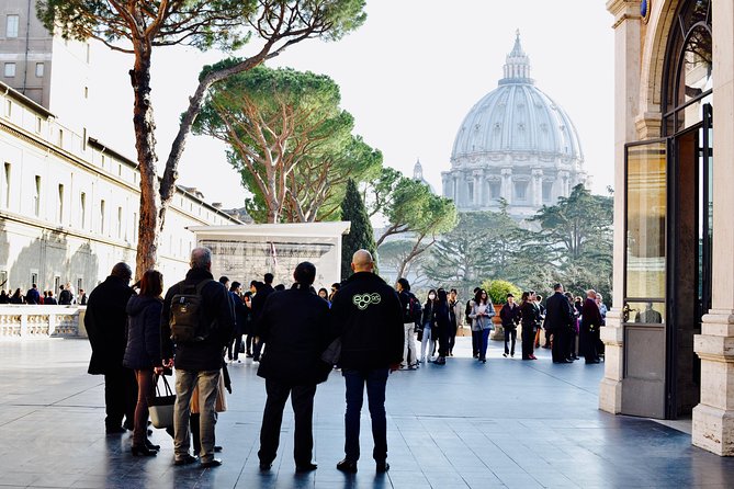 Skip the Line: Vatican Museum, Sistine Chapel & Optional Basilica - The Pinecone Courtyard and its modern surprise