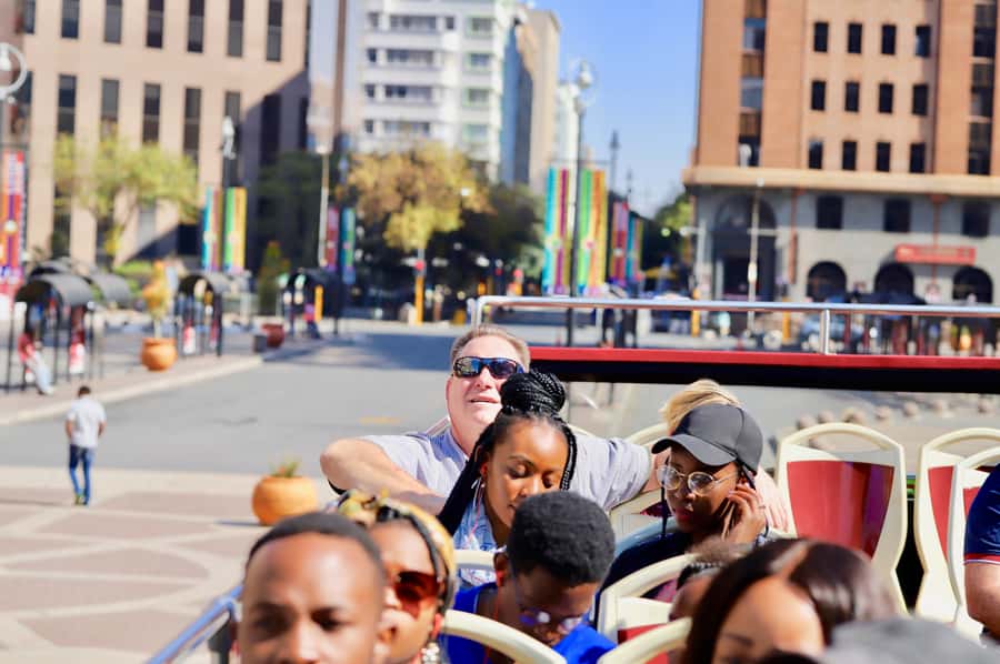 Soweto: Hop-On Hop-Off Bus, City Tour and Apartheid Museum - Orlando Towers, stadiums, and township life