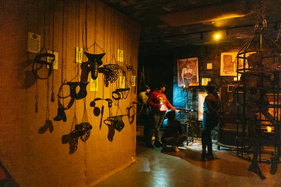 St.Augustine: Torture Museum, Ghost Hunt, & Tiny Art Tickets - What you actually see inside the museum