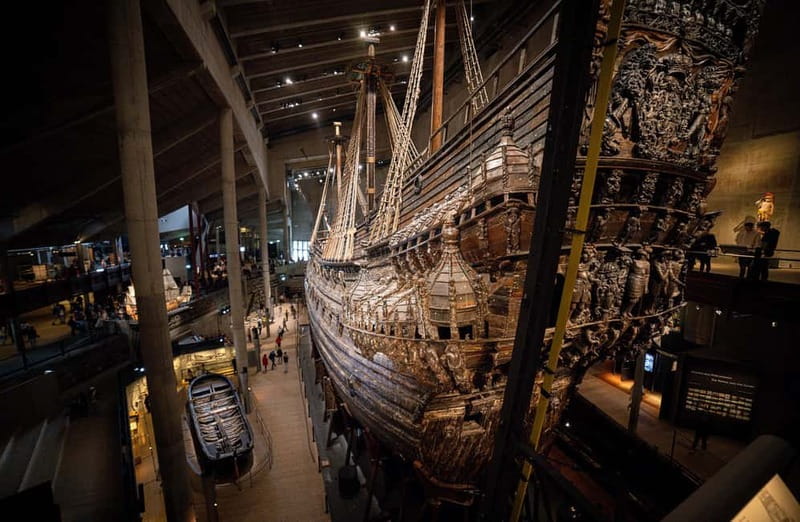 Stockholm: Vasa Museum and Vrak Museum of Wrecks Combo Entry - Seeing the ship from all seven levels