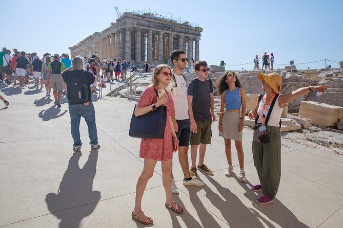 The Acropolis, Athens Walking City Tour and Acropolis Museum - How much walking and standing should you expect?