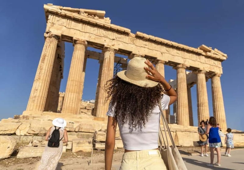 The Acropolis, Parthenon & Acropolis Museum Guided Tour - The uphill route and Athens views