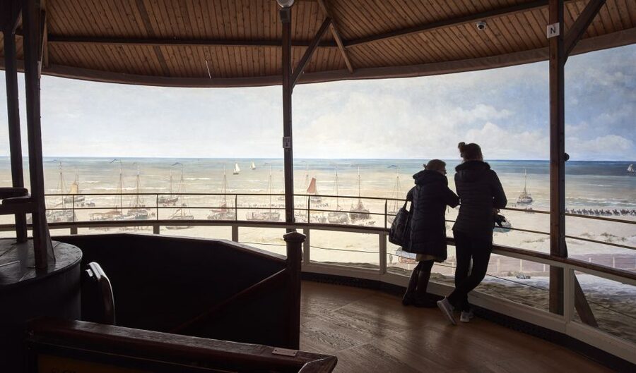 The Hague: Panorama Mesdag Museum Entry Ticket - The observation deck and the optical illusion