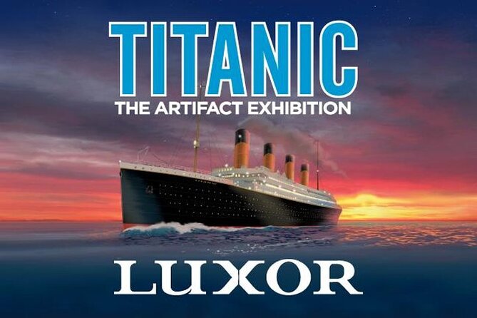 Titanic: The Artifact Exhibition at the Luxor Hotel and Casino - The Luxor setting and first steps