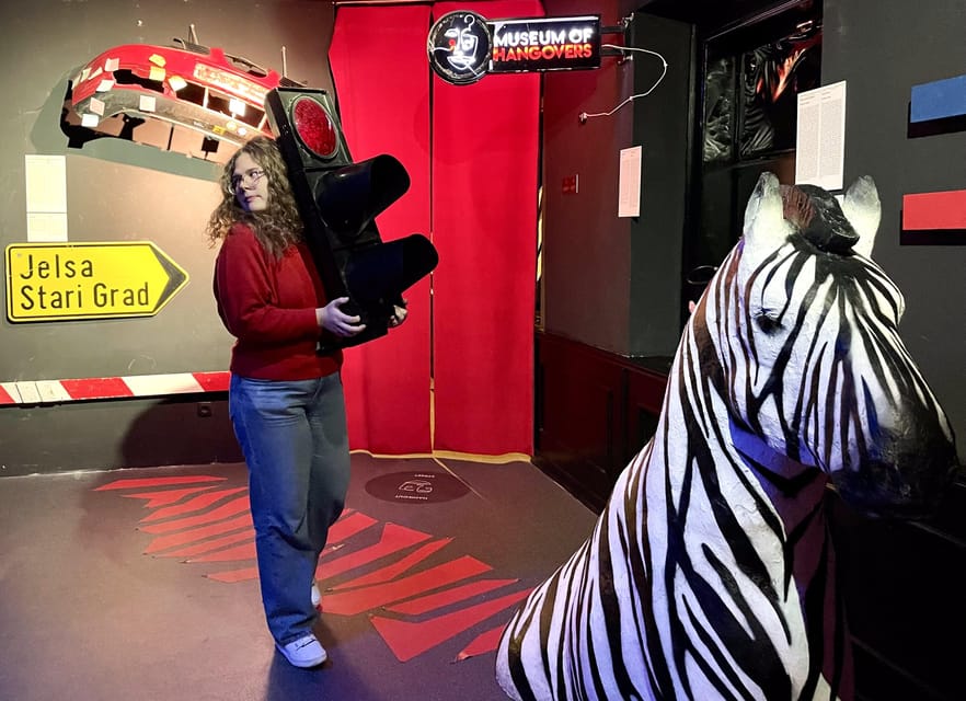 Toast to the Morning After: Zagreb Museum of Hangovers Visit - The Blackout Room and Its Flashlight