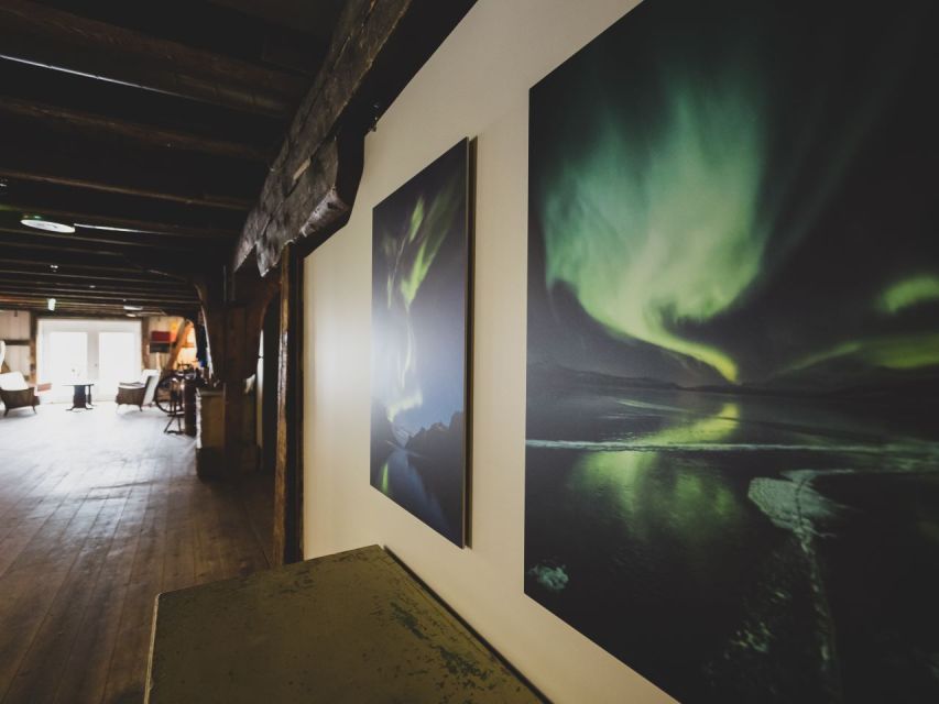 Tromso: Full Steam Museum Entrance - Northern Lights photographs by three Arctic specialists
