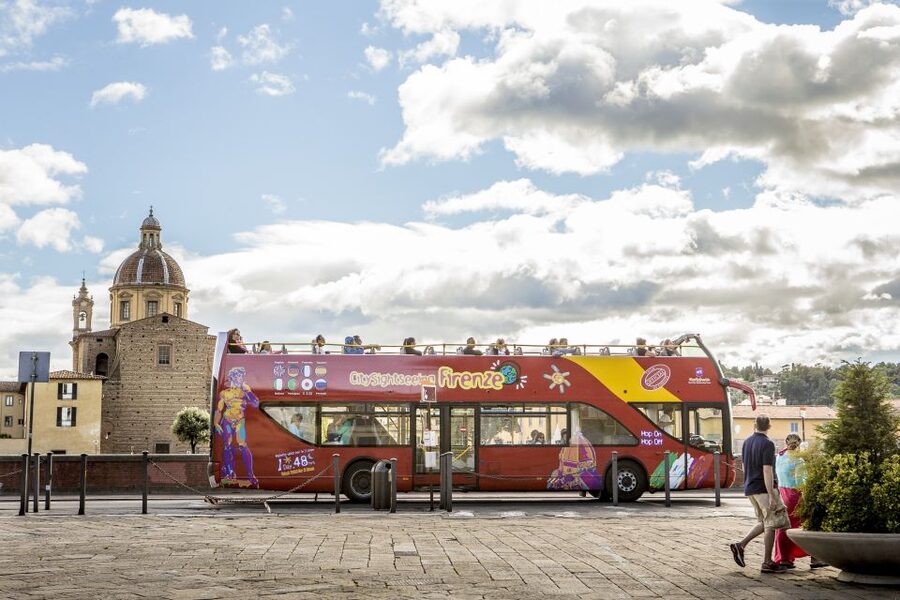 Uffizi Gallery & Hop-on Hop-off Bus Tour - Choosing guided, self-guided, or ticket-only entry