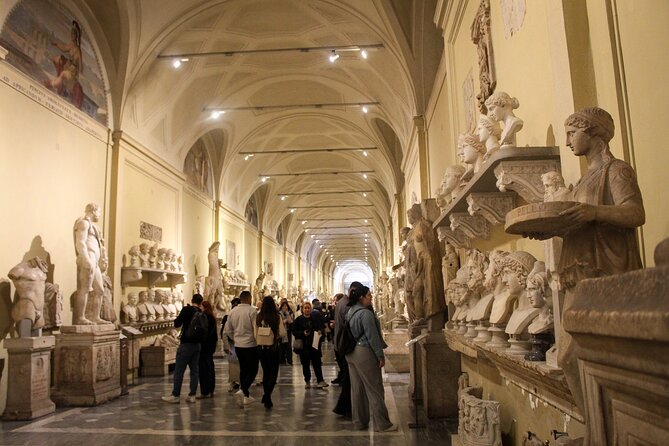 Vatican Museums, Sistine Chapel and Basilica Guided Group Tour - Crowds, pace, and physical effort