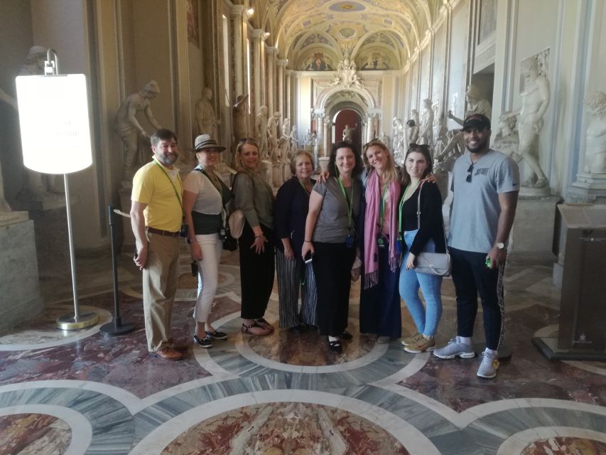 Vatican Museums: Sistine Chapel and St. Peter's Tour - Gallery of Tapestries: look up and look close