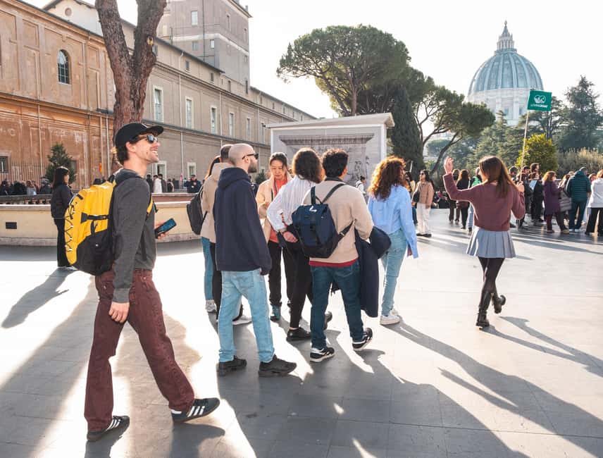 Vatican Museums & Sistine Chapel Guided Tour - Cortile della Pigna and the bronze pinecone