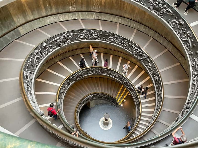 Vatican Museums, Sistine Chapel & St. Peter's Square Tour - The Belvedere Courtyard and the papal route
