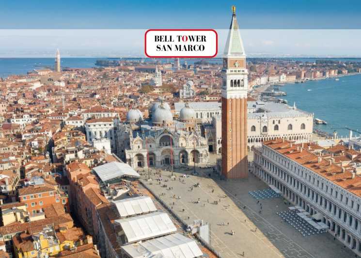 Venice: Bell Tower & St Mark's Square History Gallery Ticket - Riding the elevator to 98 meters