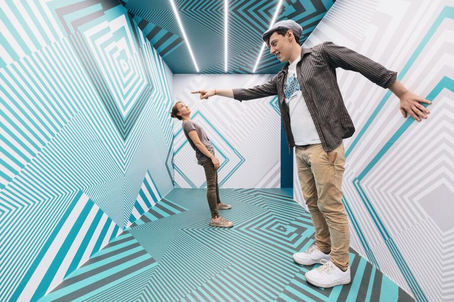 Vienna: Museum of Illusions Vienna Admission Ticket - Inclined rooms and the Vortex Tunnel test your balance