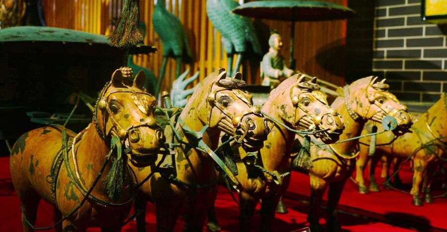 Xian Terracotta Amry& Romantic Show & Grand Tang Bright City - The optional factory stop and what to clarify